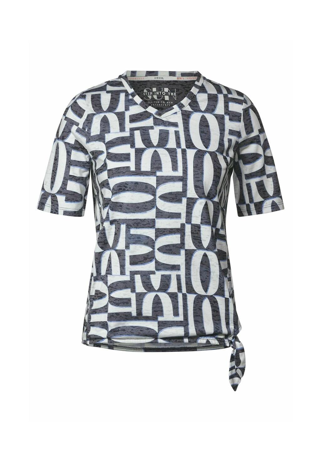 Футболка с принтом Cecil, синий
Футболка с принтом Cecil, синий
