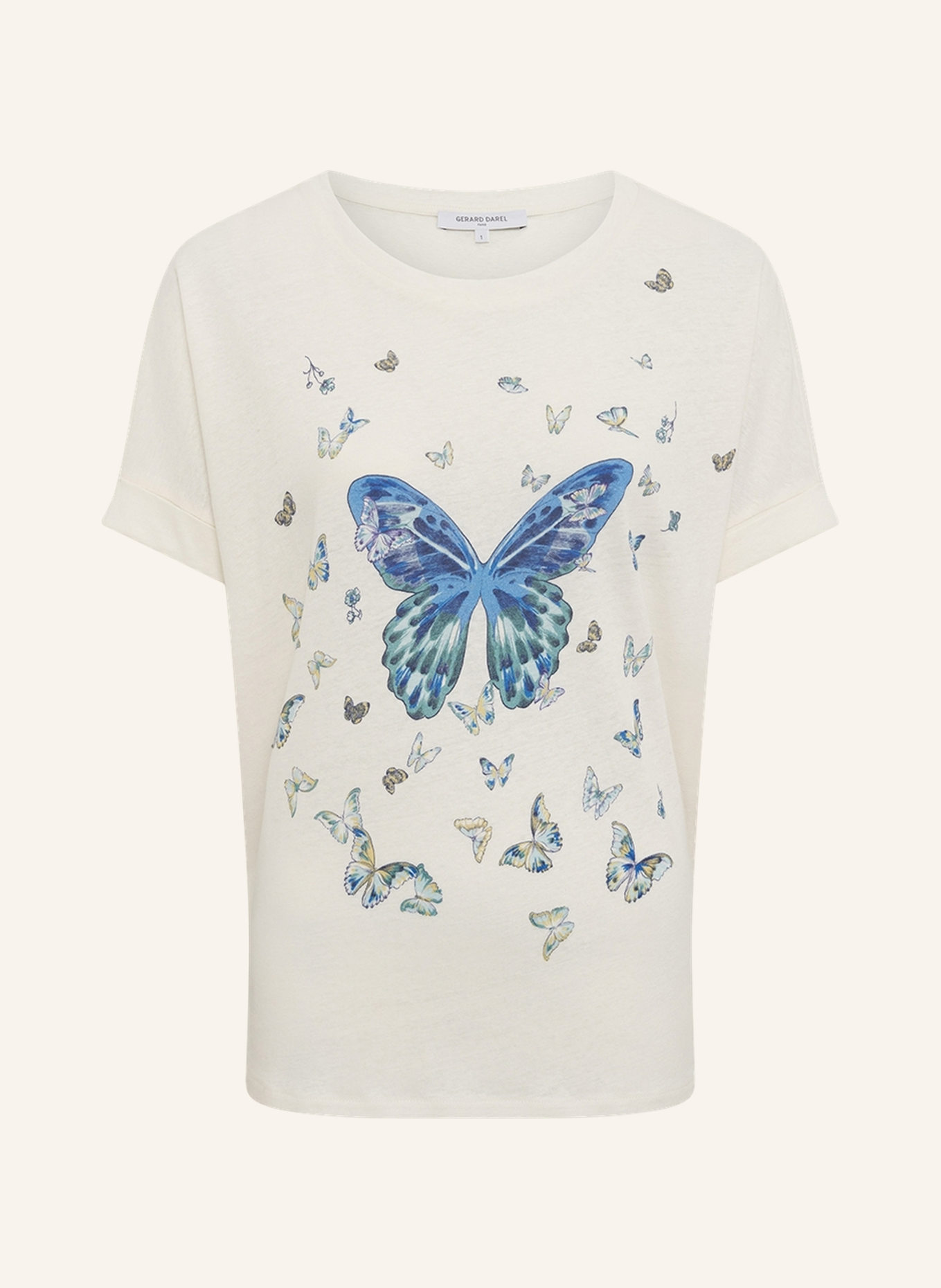 Футболка из жоржета Gerard Darel, синий
Футболка из жоржета Gerard Darel, синий