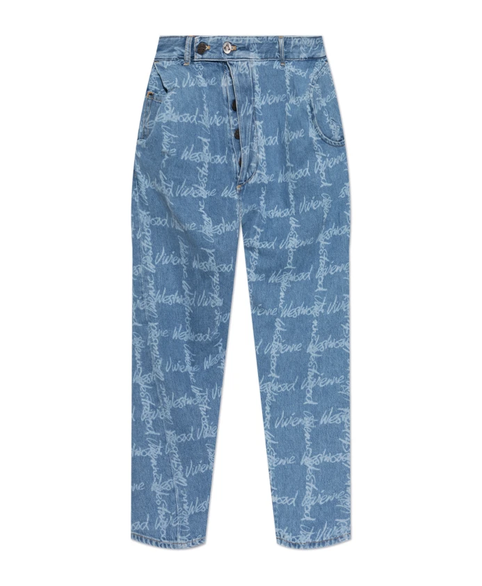 Джинсы с логотипом Vivienne Westwood, синий
Джинсы с логотипом Vivienne Westwood, синий