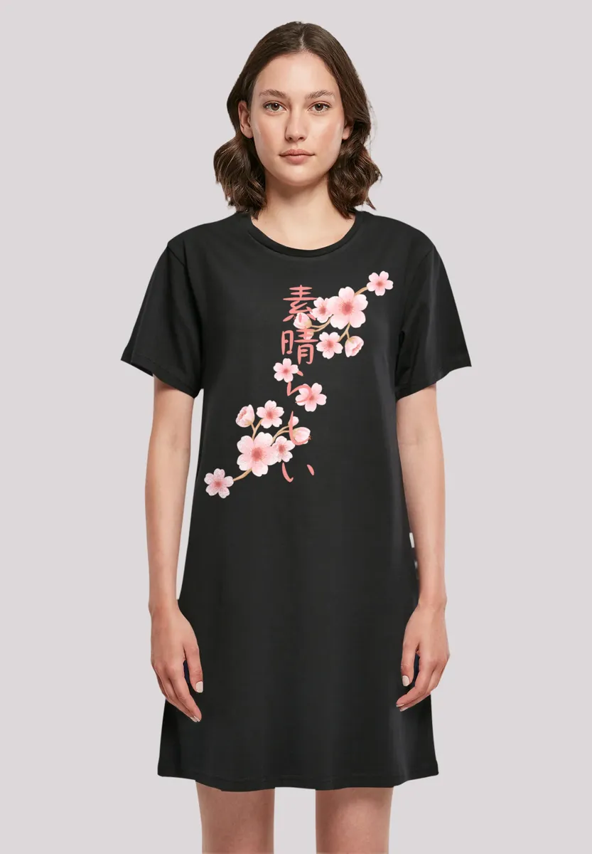 F4NT4STIC Платье-рубашка "Вишневое платье Asia T-shirt Dress", принт, черный
F4NT4STIC Платье-рубашка "Вишневое платье Asia T-shirt Dress", принт, черный