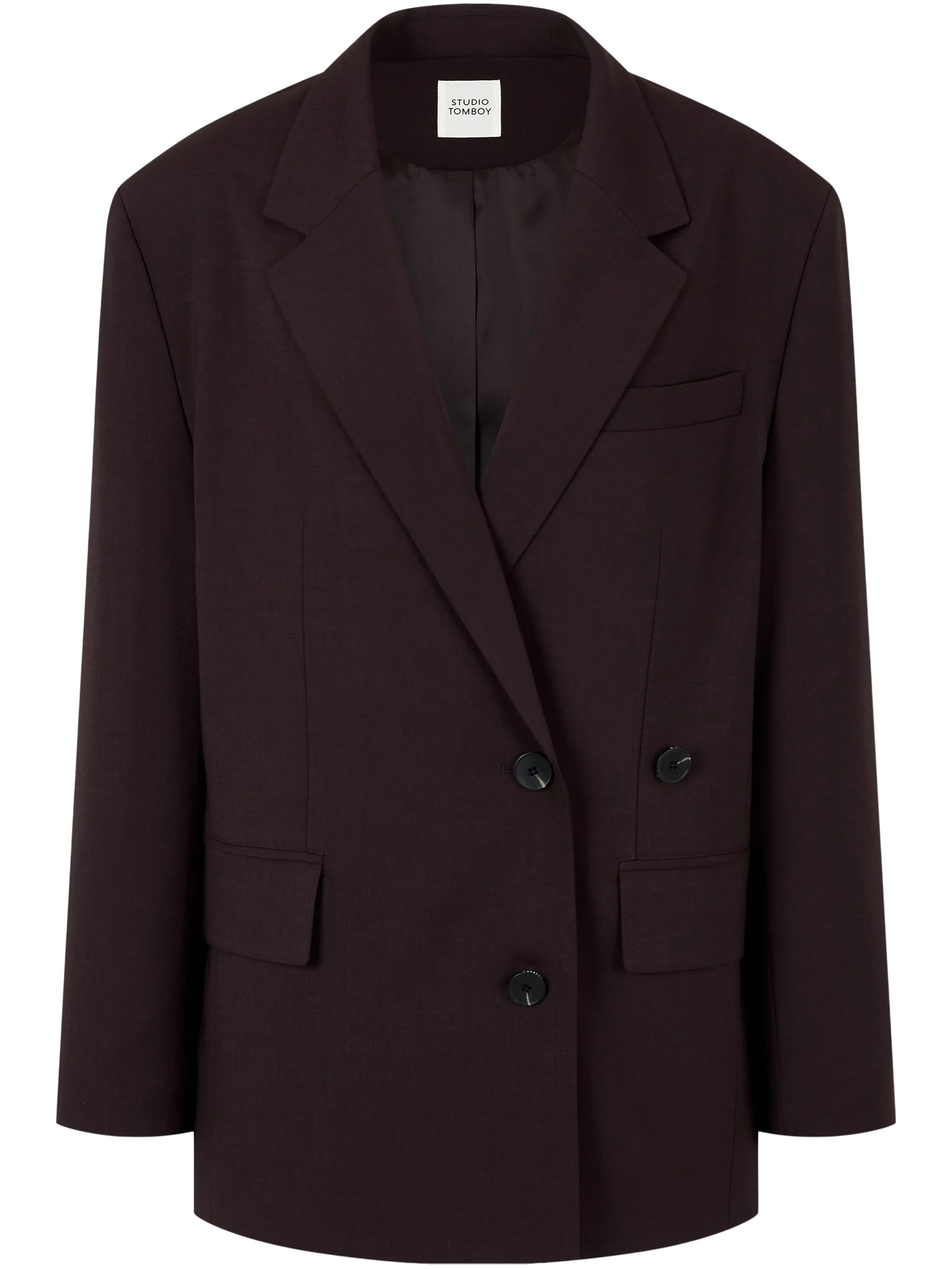 Однобортный пиджак Studio Tomboy, коричневый
Однобортный пиджак Studio Tomboy, коричневый
