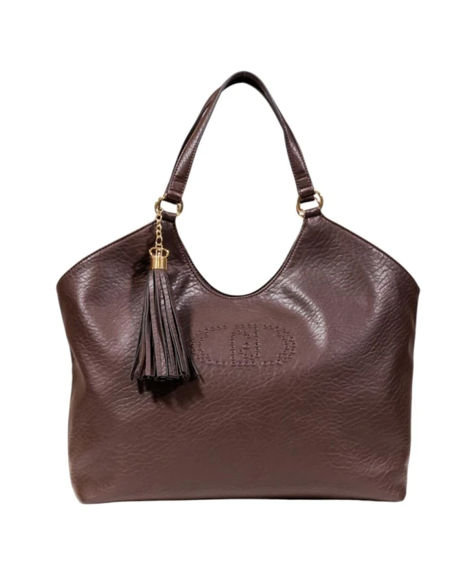 Коричневая сумка из искусственной кожи с плечевым ремнем Liu Jo, коричневый
Коричневая сумка из искусственной кожи с плечевым ремнем Liu Jo, коричневый