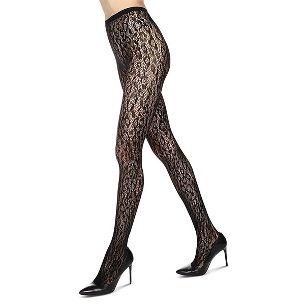 Человеческие колготки с леопардовым принтом и дышащей сеткой Memoi
Человеческие колготки с леопардовым принтом и дышащей сеткой Memoi