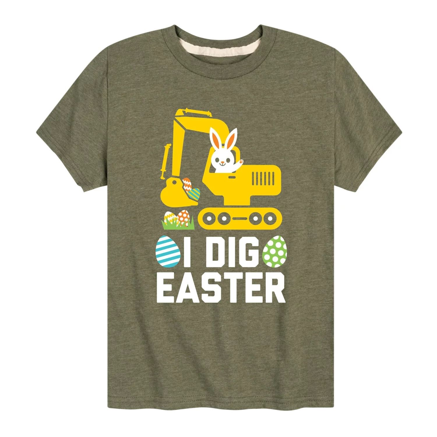 Футболка с рисунком «Я копаю пасхальный экскаватор» для мальчиков 8–20 лет Licensed Character, темно-зеленый
Футболка с рисунком «Я копаю пасхальный экскаватор» для мальчиков 8–20 лет Licensed Character, темно-зеленый