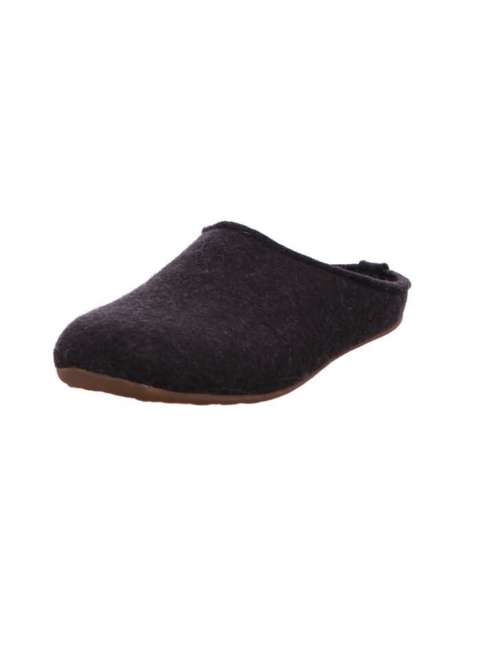 Тапочки HAFLINGER Hausschuh, черный 
Тапочки HAFLINGER Hausschuh, черный