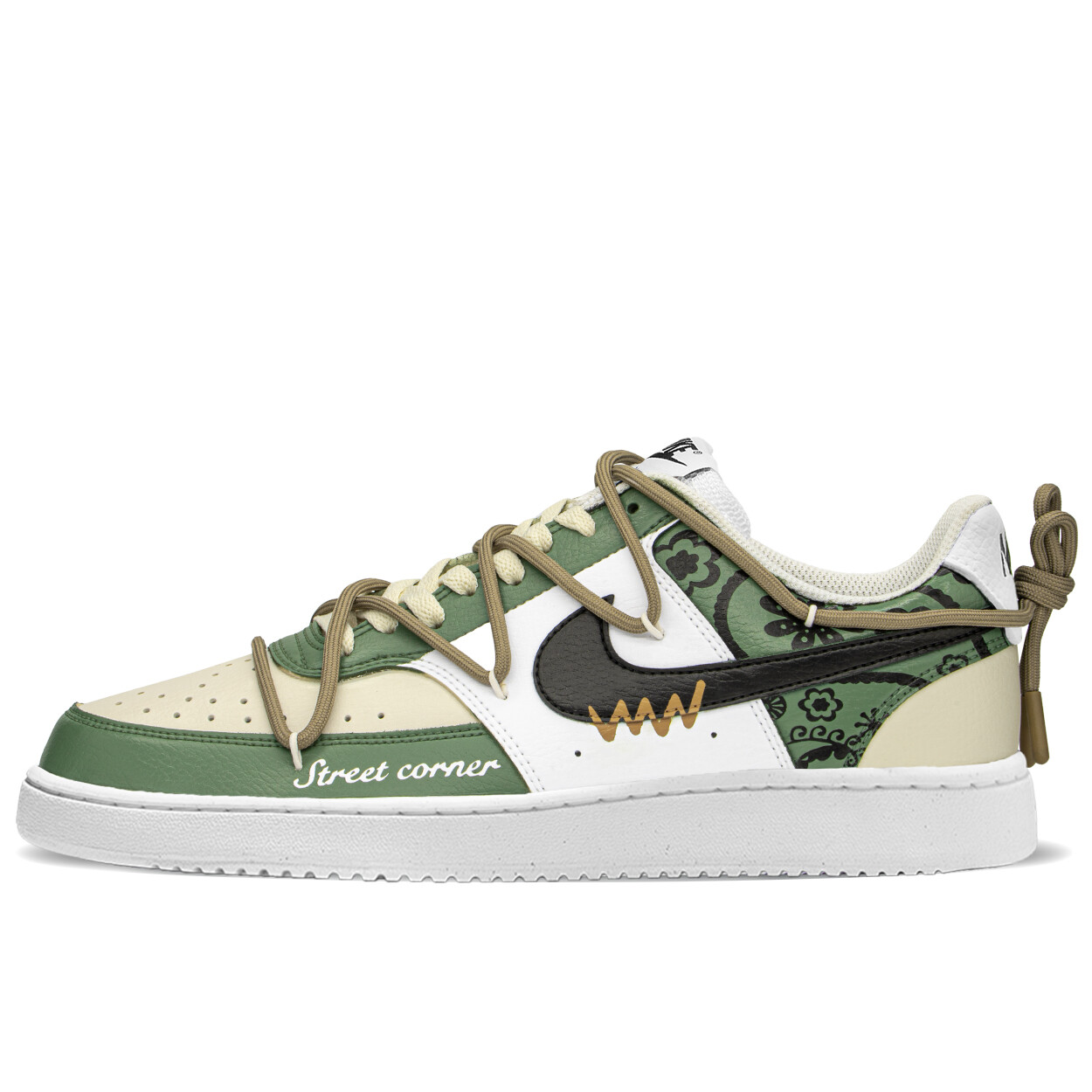 Кроссовки Nike Court Vision 1 Skateboarding Shoes Women's Low-top Beige/green, хаки/зеленый
Кроссовки Nike Court Vision 1 Skateboarding Shoes Women's Low-top Beige/green, хаки/зеленый