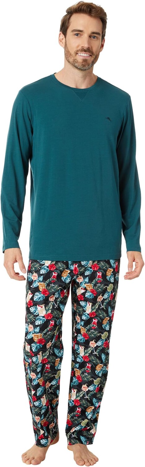 Пижамный комплект с длинными рукавами Tommy Bahama, цвет Drinks
Пижамный комплект с длинными рукавами Tommy Bahama, цвет Drinks