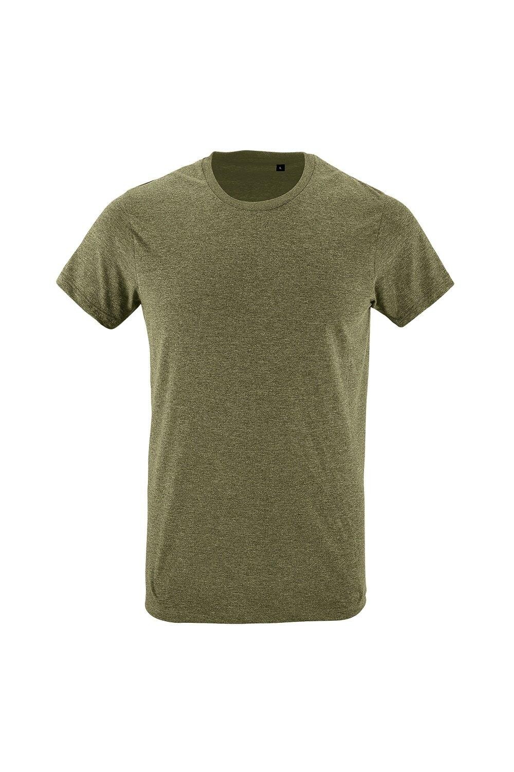 Футболка Regent Slim Fit с короткими рукавами SOL'S, хаки 
Футболка Regent Slim Fit с короткими рукавами SOL'S, хаки