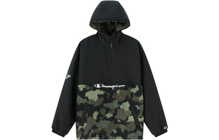 Куртка унисекс темно-зеленая строчка Champion, зеленый
Куртка унисекс темно-зеленая строчка Champion, зеленый