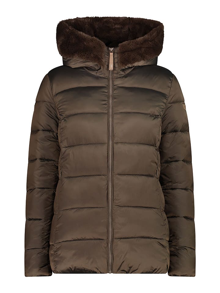 Зимняя куртка светло-коричневого цвета CMP
Зимняя куртка светло-коричневого цвета CMP