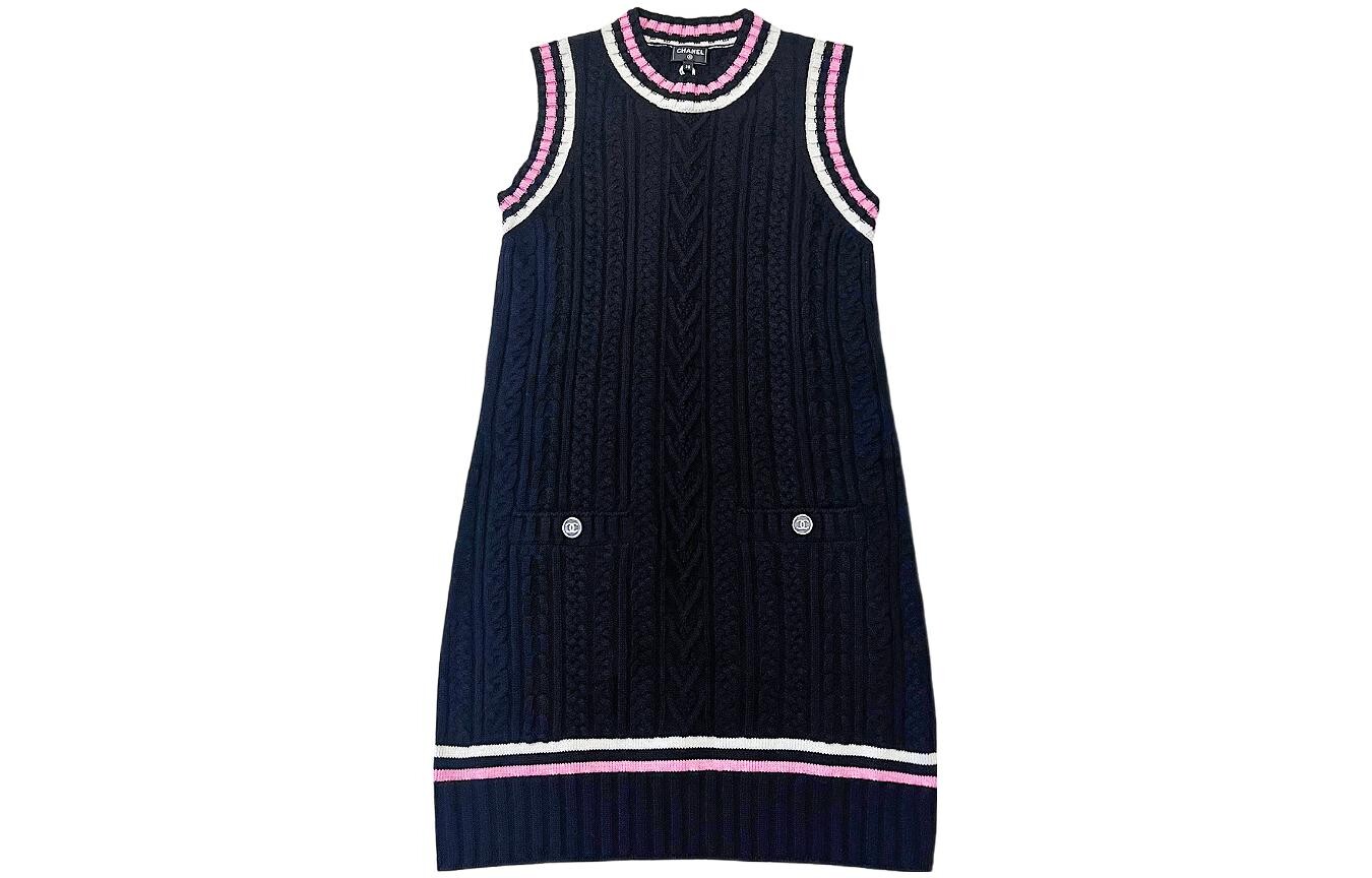 Платье женское Chanel без рукавов, черный
Платье женское Chanel без рукавов, черный