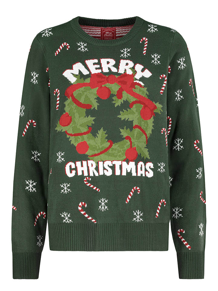 Свитер темно-зеленого цвета Sublevel
Свитер темно-зеленого цвета Sublevel