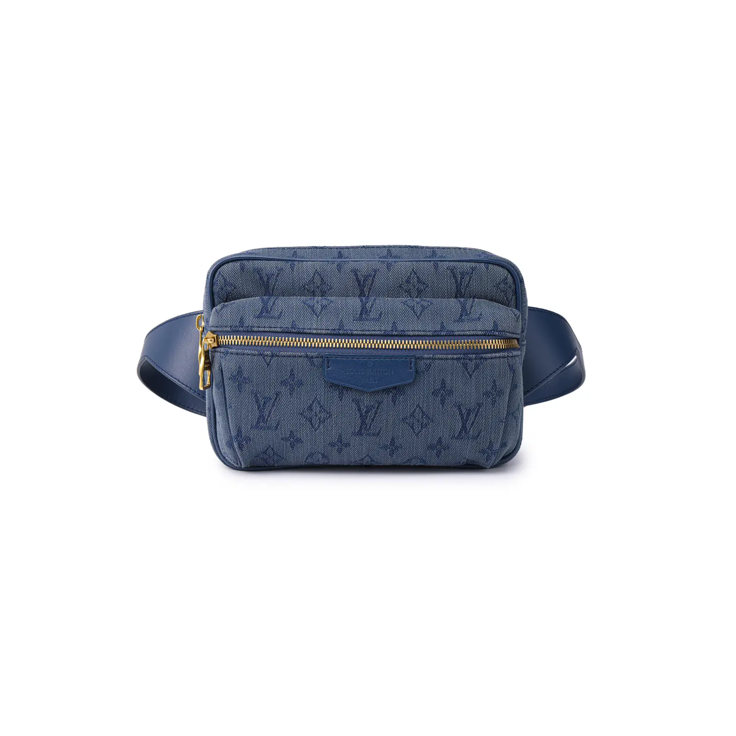 LOUIS VUITTON Наружный поясной рюкзак с монограммой из денима в темно-синем цвете
LOUIS VUITTON Наружный поясной рюкзак с монограммой из денима в темно-синем цвете