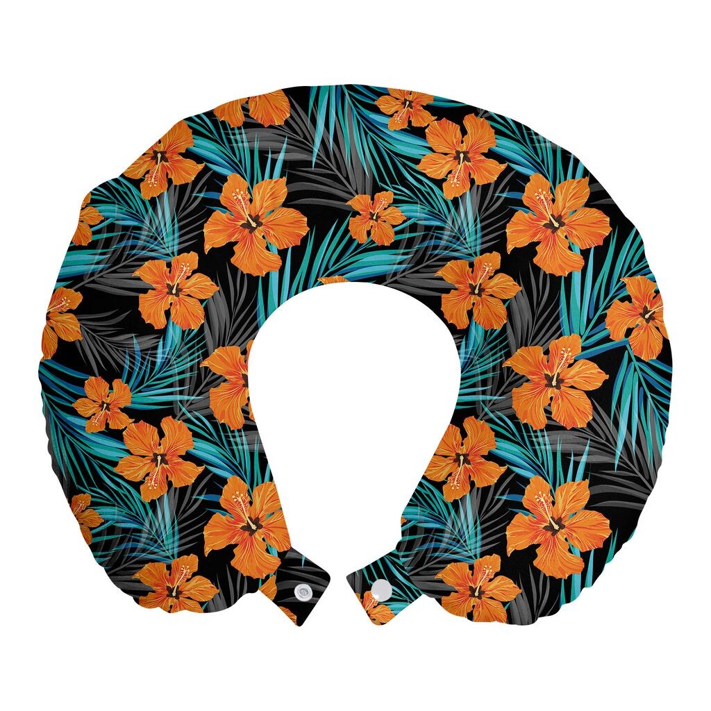 ABAKUHAUS Hawaiian Colors Дорожная подушка для шеи, оранжевые листья Гавайев, пенопластовые дорожные принадлежности для самолета и автомобиля, 30x30 см, угольно-серый бирюзовый
ABAKUHAUS Hawaiian Colors Дорожная подушка для шеи, оранжевые листья Гавайев, пенопластовые дорожные принадлежности для самолета и автомобиля, 30x30 см, угольно-серый бирюзовый