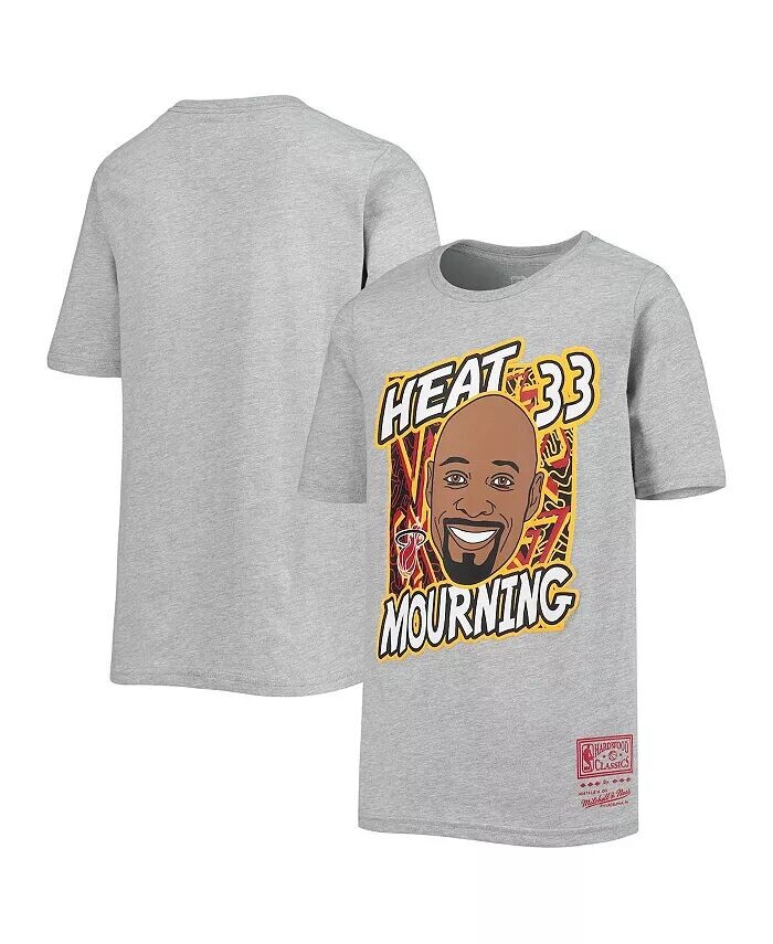 Футболка Big Boys Alonzo Mourning Heathered Grey Miami Heat Hardwood Classics King of the Court Player Mitchell & Ness
Футболка Big Boys Alonzo Mourning Heathered Grey Miami Heat Hardwood Classics King of the Court Player Mitchell & Ness