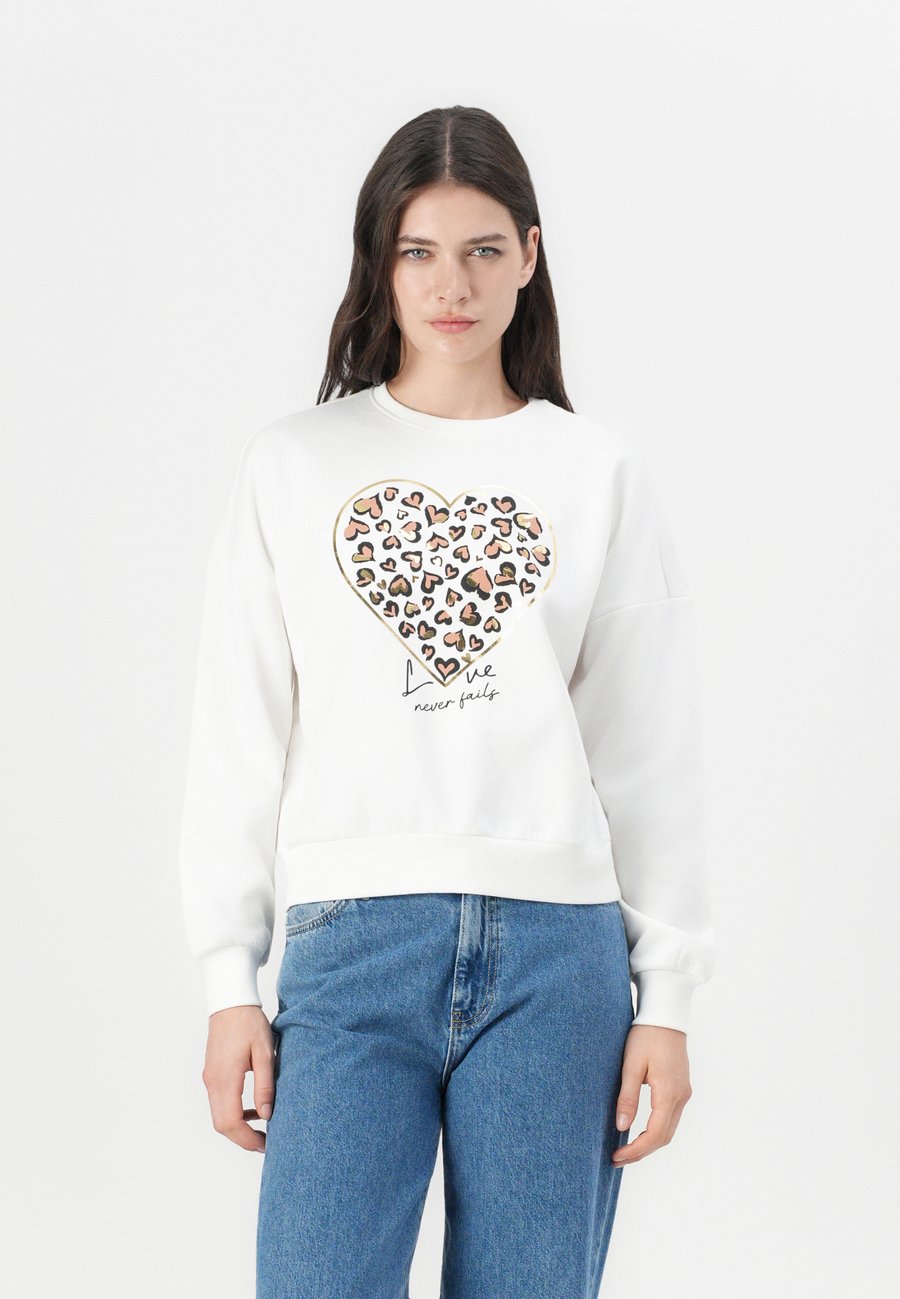 Толстовка ONLY ONLTAMMIE PRINT O NECK, Cloud Dancer/Off-White
Толстовка ONLY ONLTAMMIE PRINT O NECK, Cloud Dancer/Off-White