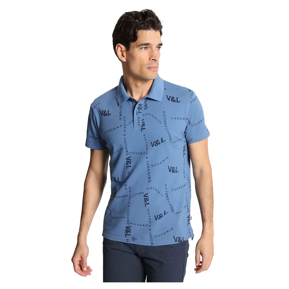 Поло с коротким рукавом Victorio & Lucchino 11090, синий
Поло с коротким рукавом Victorio & Lucchino 11090, синий