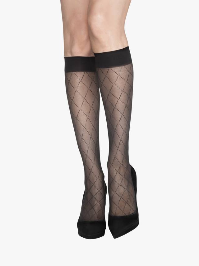 Спот Diamond колготки до колена Charnos, Black
Спот Diamond колготки до колена Charnos, Black