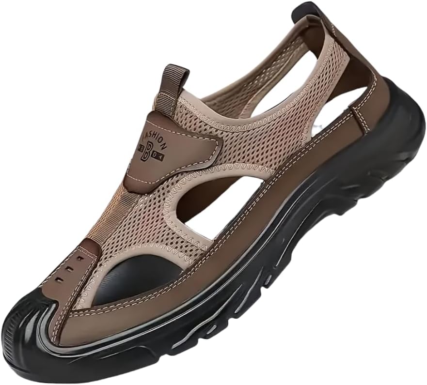 Мужские легкие дышащие сандалии противоскользящие спортивные сабо для прогулок по пляжу летом Hhhchpm, хаки
Мужские легкие дышащие сандалии противоскользящие спортивные сабо для прогулок по пляжу летом Hhhchpm, хаки