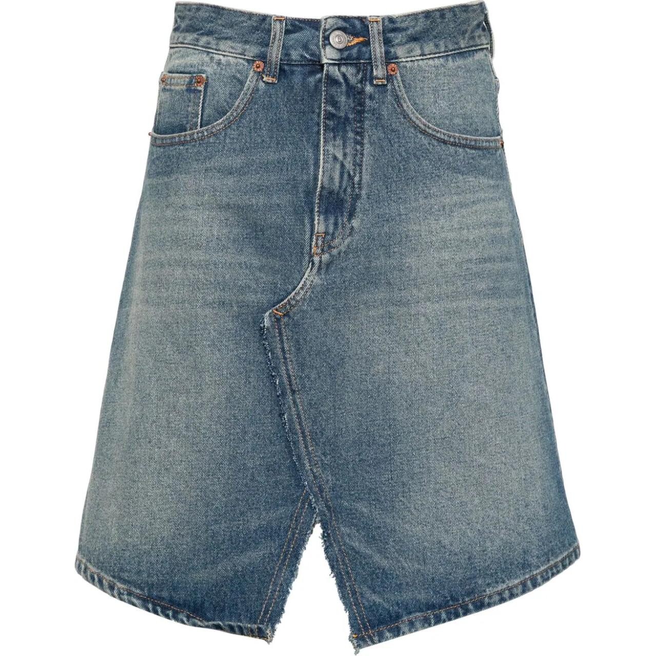 Юбка джинсовая женская Mm6 Maison Margiela, синий
Юбка джинсовая женская Mm6 Maison Margiela, синий