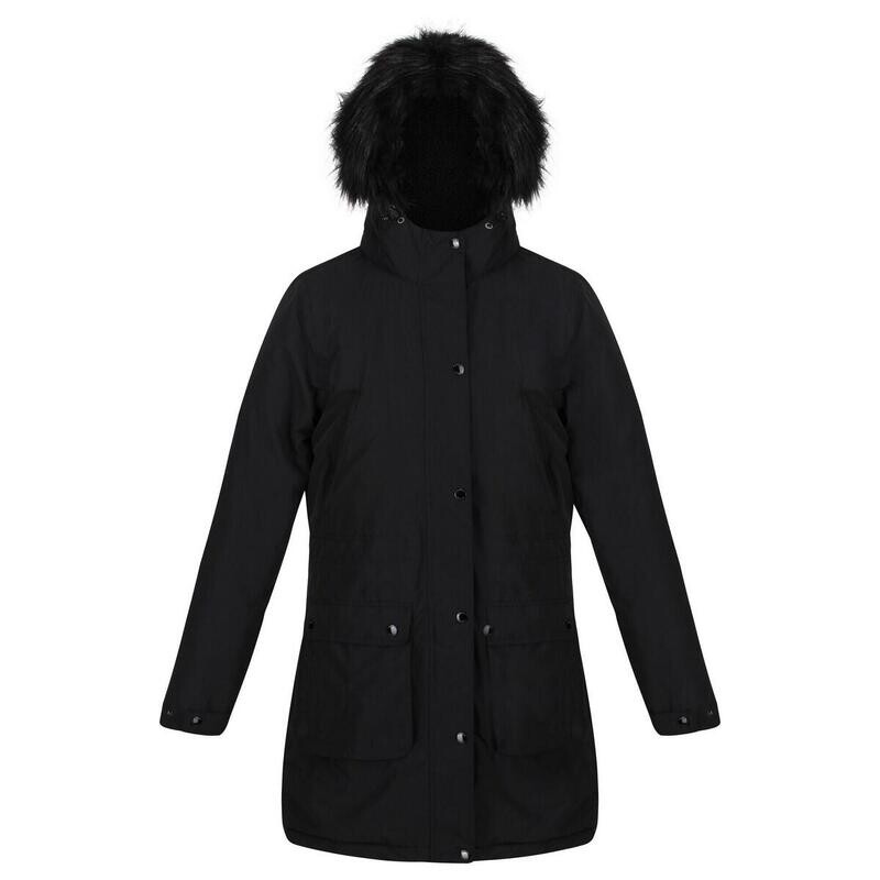 Водонепроницаемая женская куртка Voltera, черная REGATTA, цвет negro 
Водонепроницаемая женская куртка Voltera, черная REGATTA, цвет negro