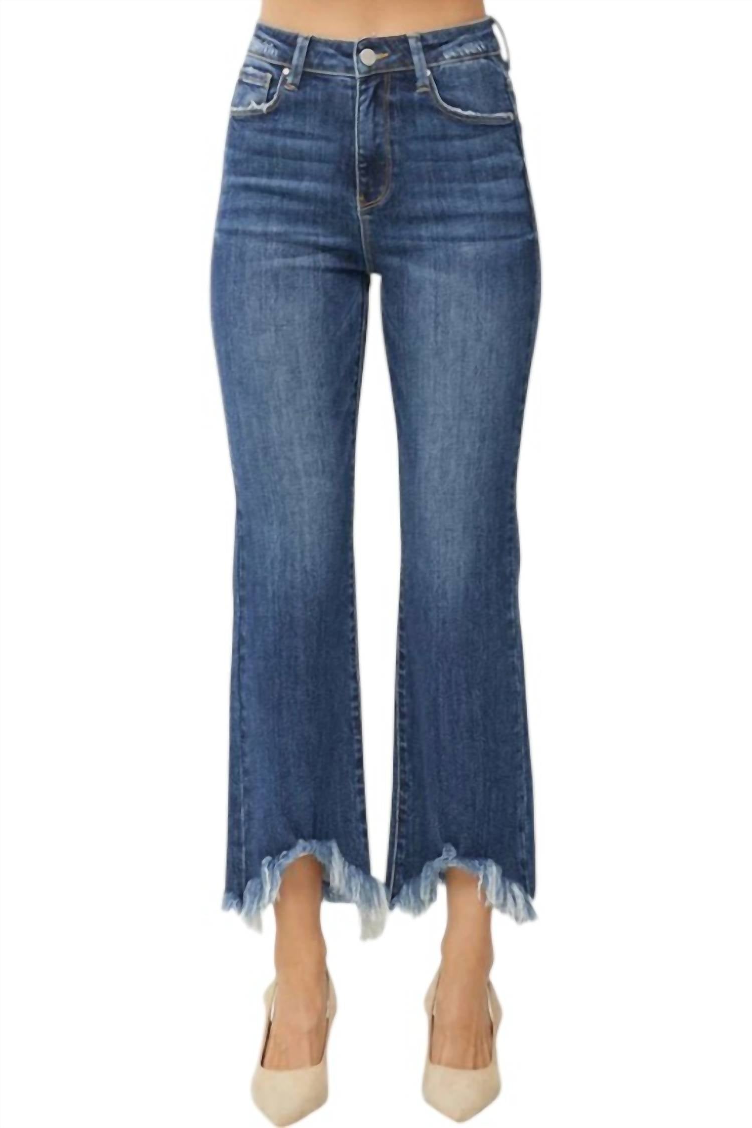 Джинсы-клеш Frey Hem Ankle Bootcut с высокой посадкой из денима RISEN, цвет denim
Джинсы-клеш Frey Hem Ankle Bootcut с высокой посадкой из денима RISEN, цвет denim