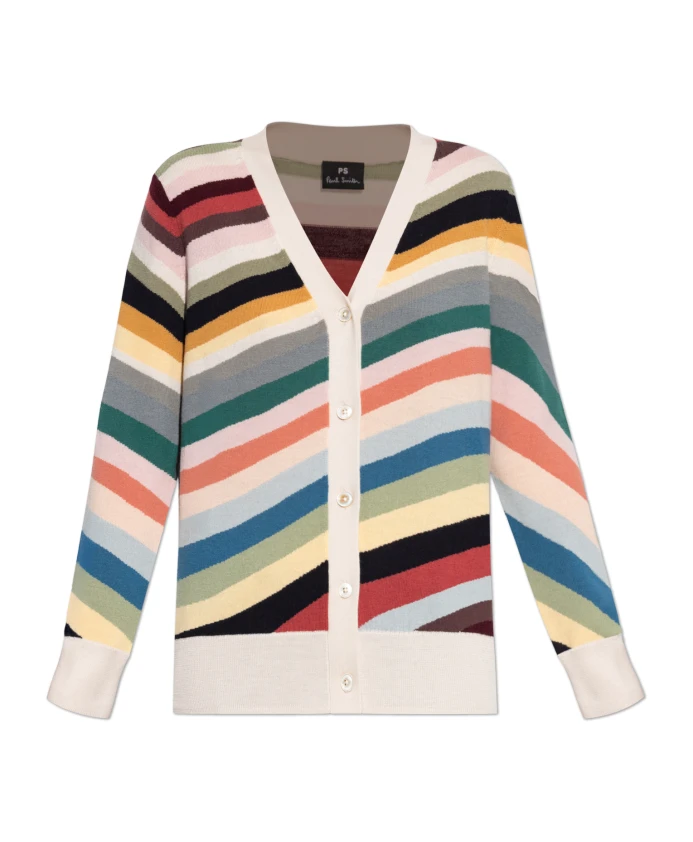 Кардиган в полоску Ps By Paul Smith, мультиколор
Кардиган в полоску Ps By Paul Smith, мультиколор