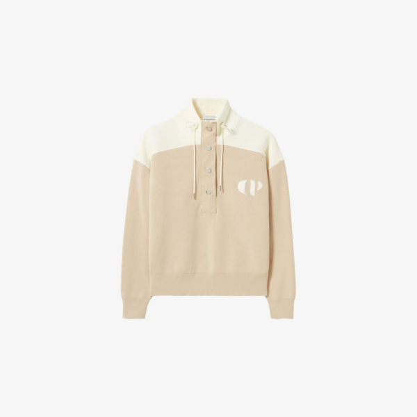 Джемпер вязаный Claudie Pierlot с молнией и вышитым логотипом, бежевый/ кремовый
Джемпер вязаный Claudie Pierlot с молнией и вышитым логотипом, бежевый/ кремовый