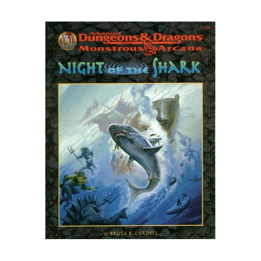 Модуль Sahuagin Trilogy #2 - Night of the Shark, Advanced Dungeons & Dragons (2nd Edition) - Modules & Adventures
Модуль Sahuagin Trilogy #2 - Night of the Shark, Advanced Dungeons & Dragons (2nd Edition) - Modules & Adventures