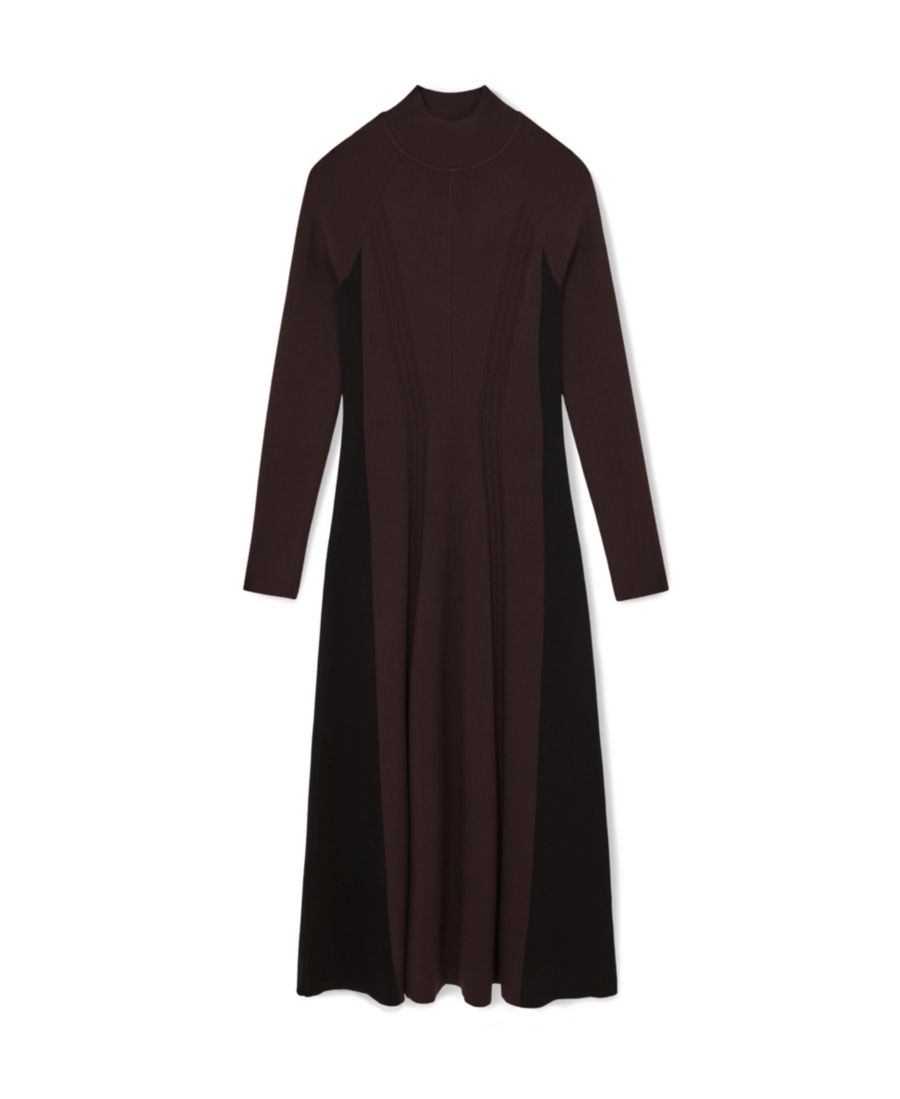 Женское вязаное платье миди с контрастными вставками REISS, Plum Purple, Black
Женское вязаное платье миди с контрастными вставками REISS, Plum Purple, Black