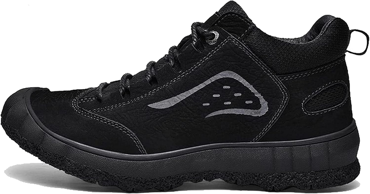 Мужские теплые ботинки для походов Yiozoi до щиколотки, осень и зима, прочная обувь для прогулок, шнуровка, повседневная уличная комфортная обувь, мужские повседневные снежные ботинки, черный
Мужские теплые ботинки для походов Yiozoi до щиколотки, осень и зима, прочная обувь для прогулок, шнуровка, повседневная уличная комфортная обувь, мужские повседневные снежные ботинки, черный