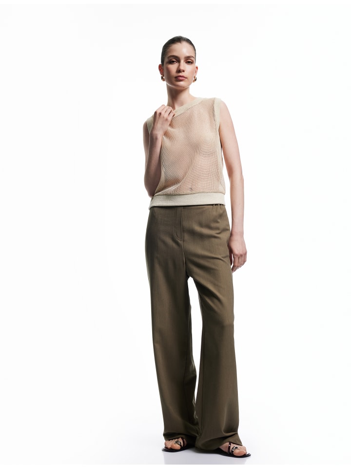 Брюки цвета хаки KOTON
Брюки цвета хаки KOTON