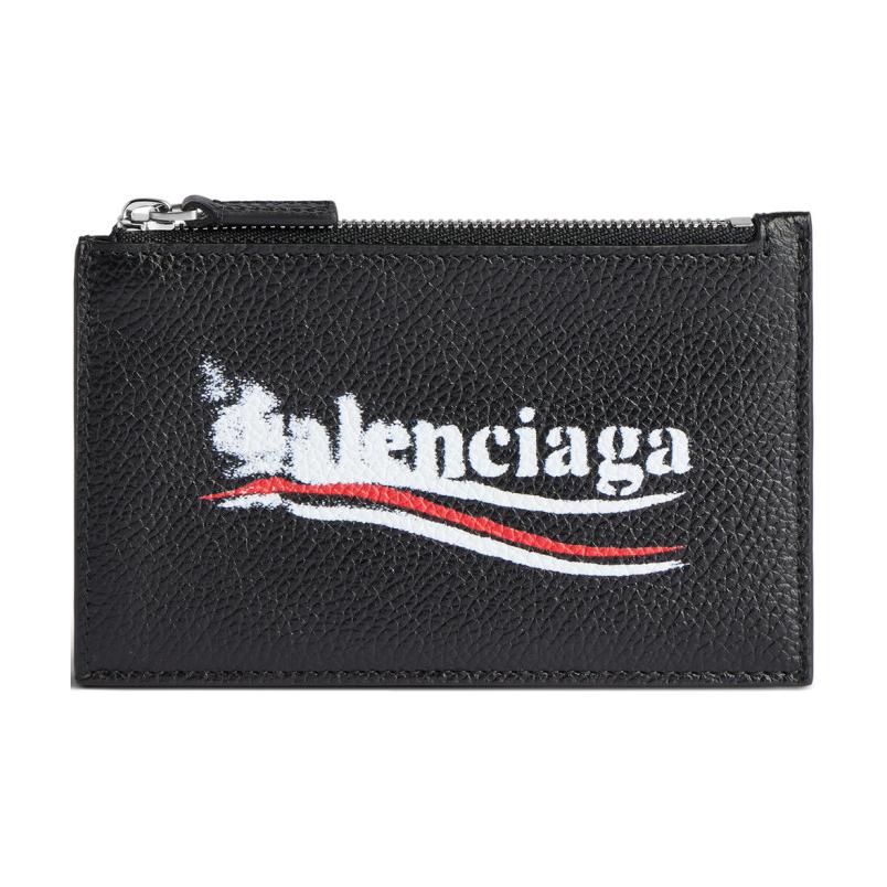Бренд Balenciaga Кардхолдер с логотипом на молнии 
Бренд Balenciaga Кардхолдер с логотипом на молнии