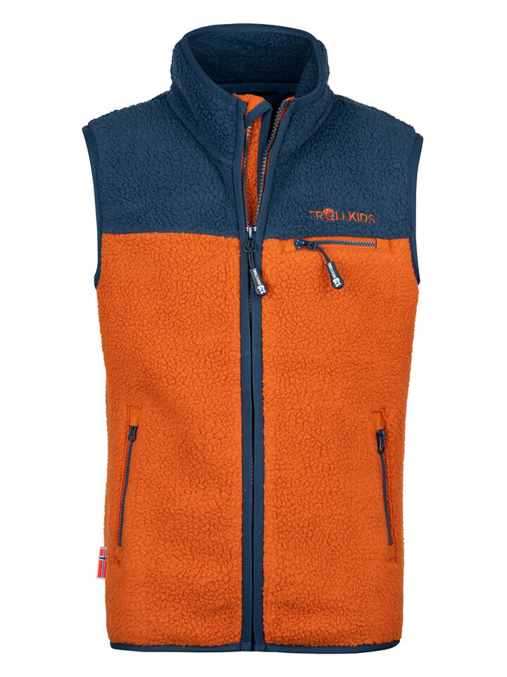 Утепленный жилет Trollkids, оранжевый
Утепленный жилет Trollkids, оранжевый