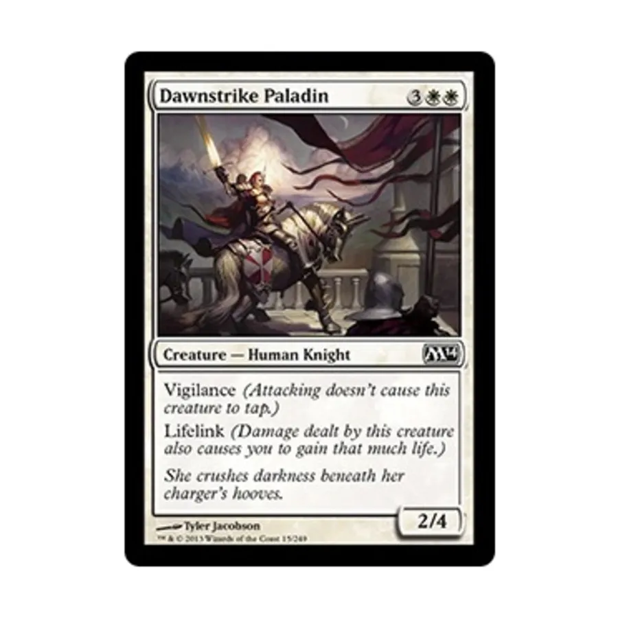 CCG Паладин Удара Зари (С) (Рольга), MTG - Magic 2014
CCG Паладин Удара Зари (С) (Рольга), MTG - Magic 2014