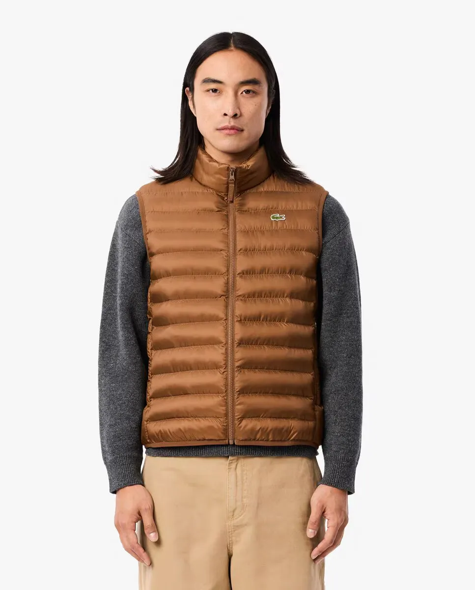 Мужской ватный жилет Lacoste, коричневый
Мужской ватный жилет Lacoste, коричневый
