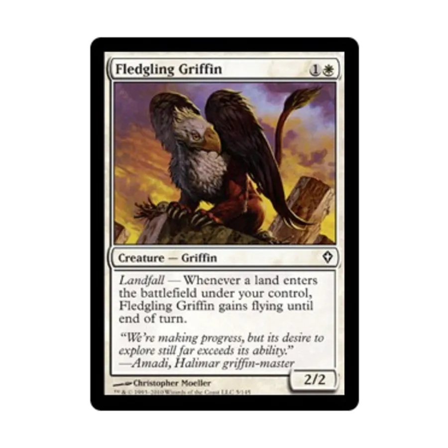 CCG Неоперившийся грифон (C) (Рольга), MTG - Worldwake
CCG Неоперившийся грифон (C) (Рольга), MTG - Worldwake