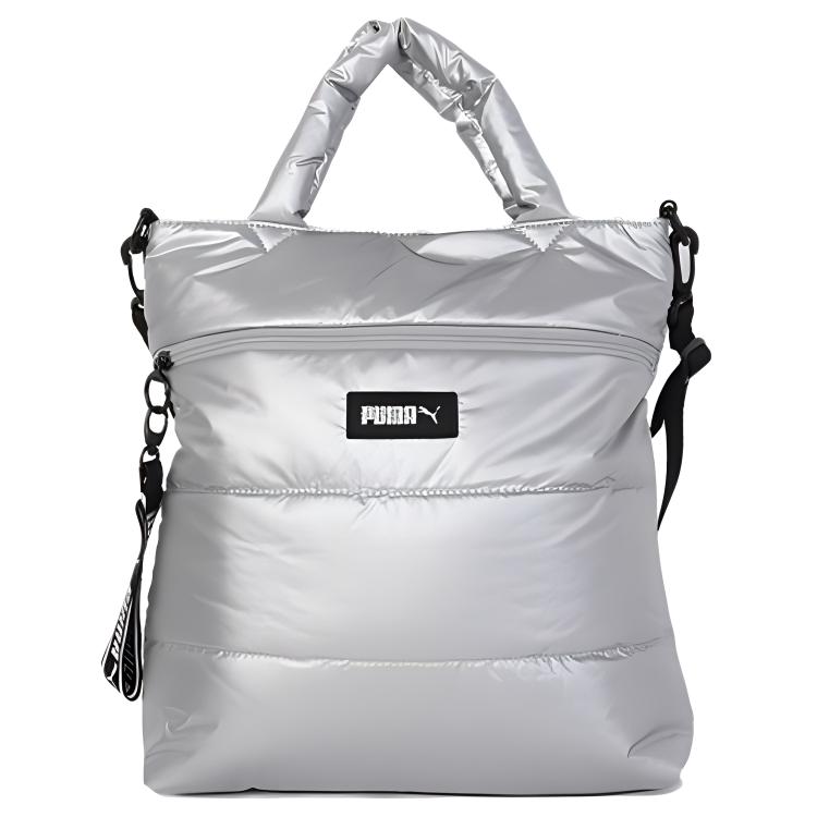 PUMA Тканевая сумка через плечо на одно плечо женская серебристая
PUMA Тканевая сумка через плечо на одно плечо женская серебристая