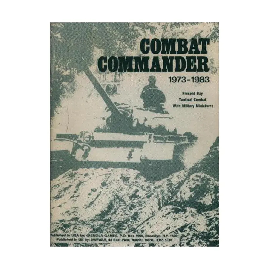 Боевой командир 1973-1983 гг., Historical Miniature Rules (Enola Games)
Боевой командир 1973-1983 гг., Historical Miniature Rules (Enola Games)