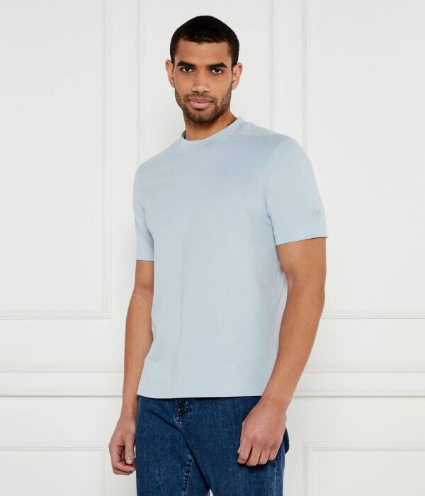 Футболка мужская Boss базовая с монограммой, голубой
Футболка мужская Boss базовая с монограммой, голубой