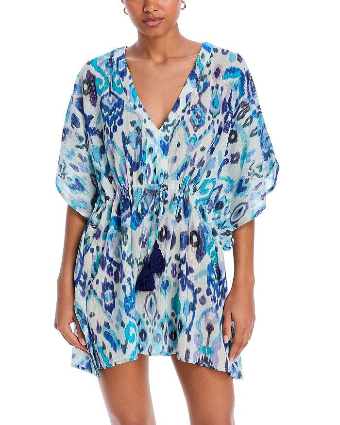 Икат Кафтан Купальный костюм Echo, синий
Икат Кафтан Купальный костюм Echo, синий