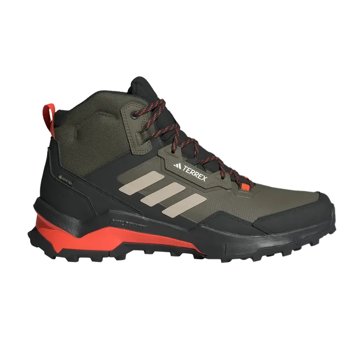 Кроссовки Terrex AX4 Mid GORE-TEX, цвет Olive Strata, Хаки, Кроссовки Terrex AX4 Mid GORE-TEX, цвет Olive Strata
Кроссовки Terrex AX4 Mid GORE-TEX, цвет Olive Strata, Хаки, Кроссовки Terrex AX4 Mid GORE-TEX, цвет Olive Strata