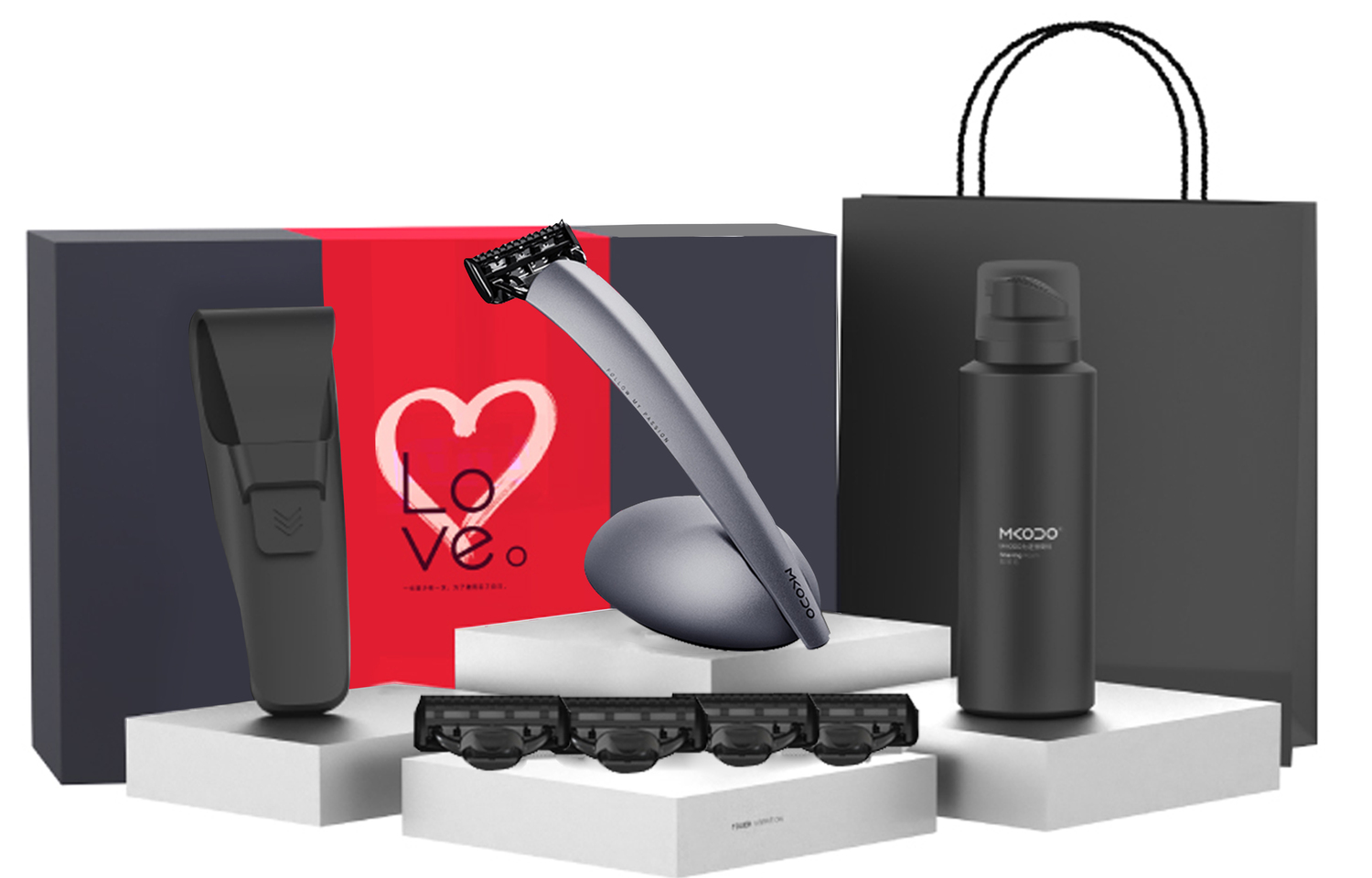 Бритва X1 Manual мокрая и сухая металлический корпус острое лезвие набор с пенкой мужские бритвенные принадлежности Mkodo, серый
Бритва X1 Manual мокрая и сухая металлический корпус острое лезвие набор с пенкой мужские бритвенные принадлежности Mkodo, серый