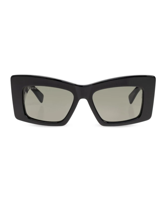 Большие черные солнцезащитные очки в защитном футляре Gucci, черный
Большие черные солнцезащитные очки в защитном футляре Gucci, черный