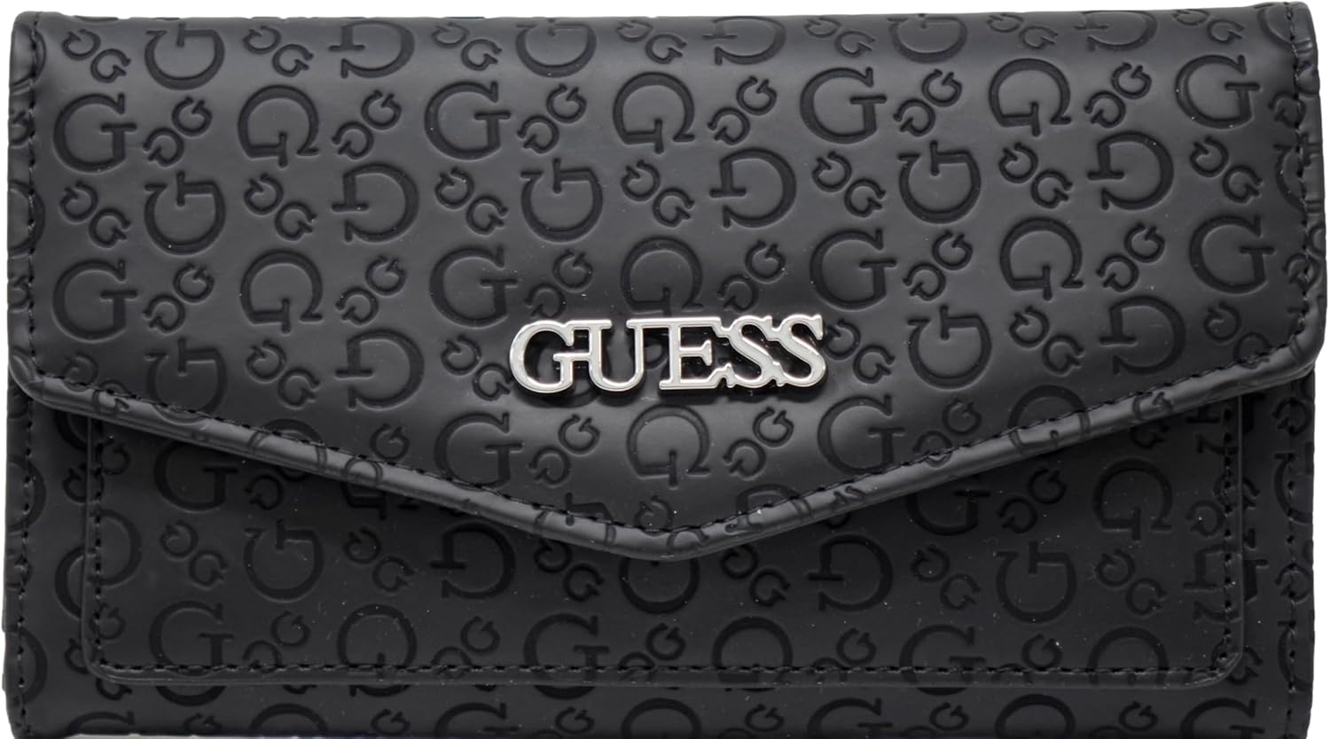 Тонкий кошелек-клатч с логотипом GUESS Factory Daxton
Тонкий кошелек-клатч с логотипом GUESS Factory Daxton