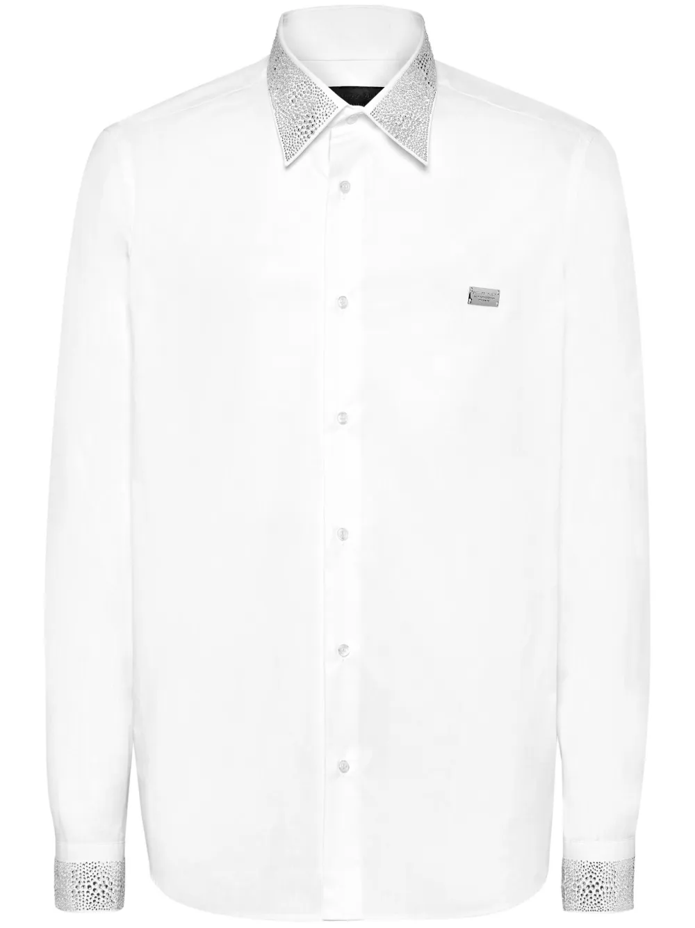 Рубашка с кристаллами Philipp Plein, белый
Рубашка с кристаллами Philipp Plein, белый