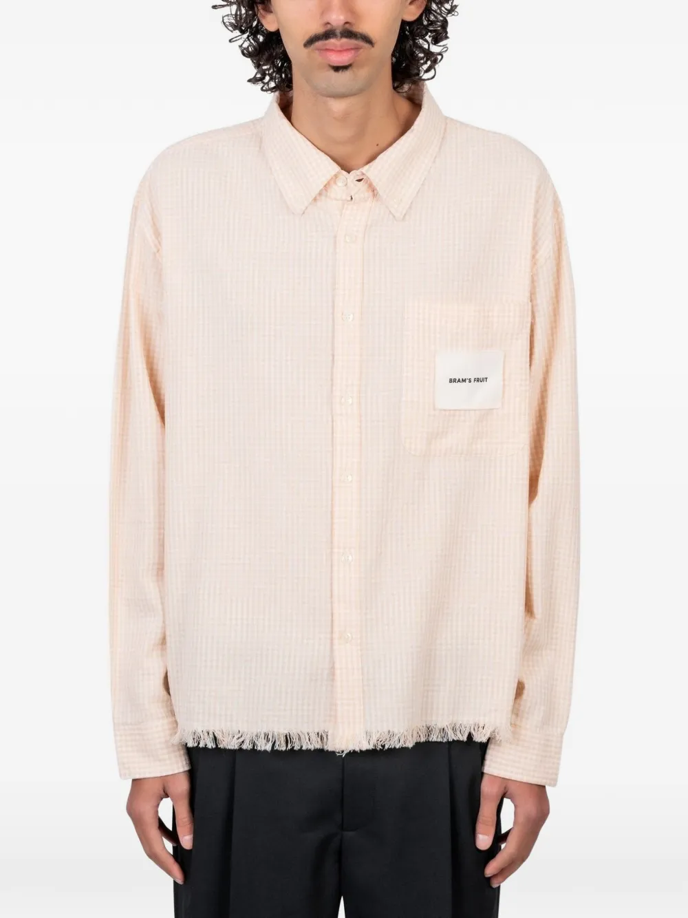 Рубашка в клетку гингем с необработанным краем Bram’S Fruit, оранжевый
Рубашка в клетку гингем с необработанным краем Bram’S Fruit, оранжевый