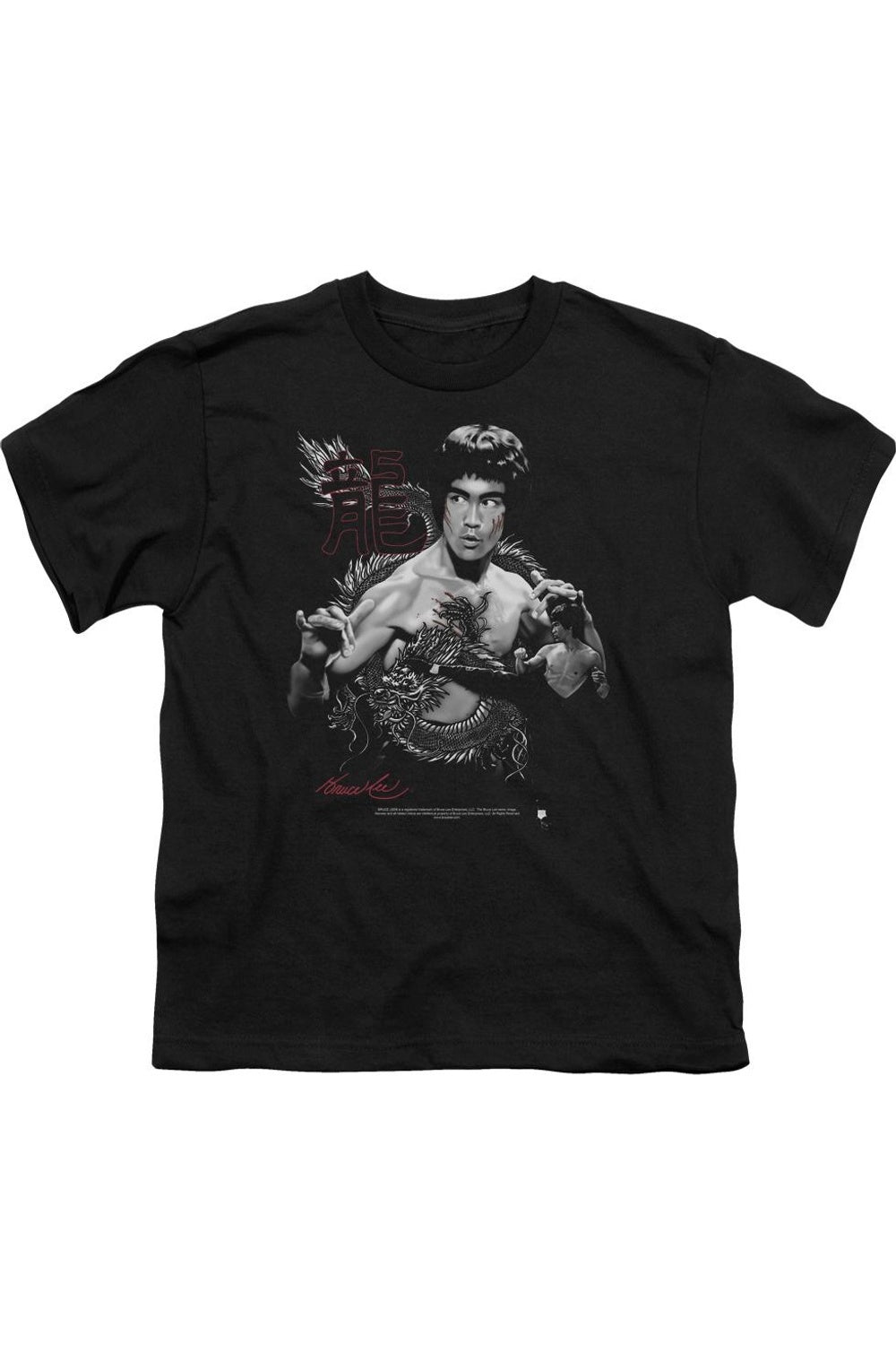 Футболка с коротким рукавом для детей Bruce Lee The Dragon Gildan, черный
Футболка с коротким рукавом для детей Bruce Lee The Dragon Gildan, черный