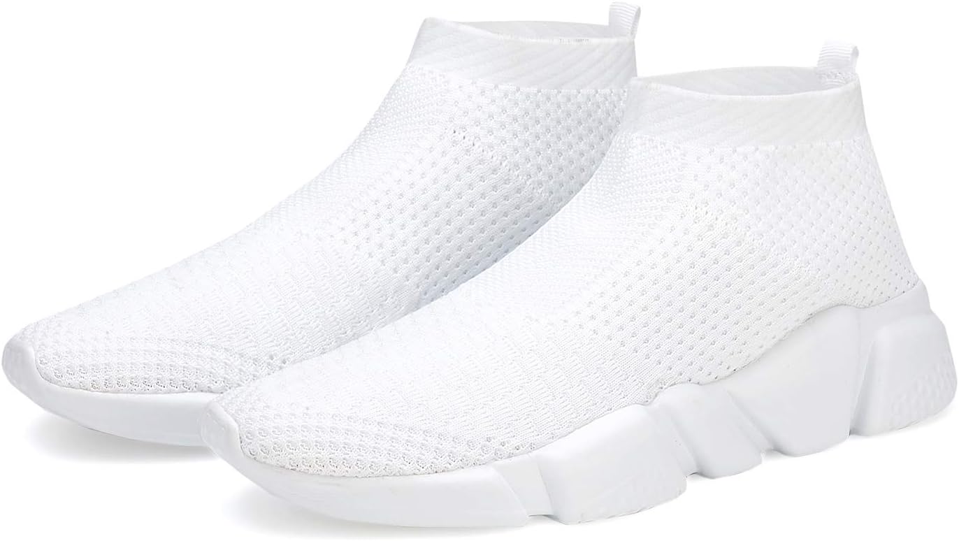 Мужские кроссовки Casbeam для бега, вязаные, удобные, легкие, дышащие, повседневные спортивные туфли, модные слипоны для ходьбы, белый
Мужские кроссовки Casbeam для бега, вязаные, удобные, легкие, дышащие, повседневные спортивные туфли, модные слипоны для ходьбы, белый