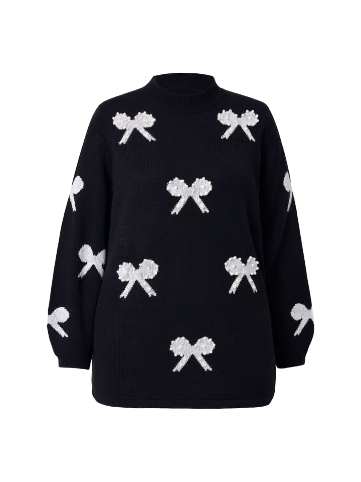 Свитер черного цвета MIAMODA
Свитер черного цвета MIAMODA